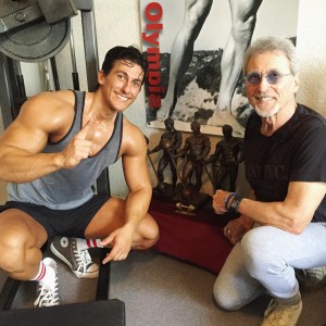 Frank Zane and Sadik Hadzovic ? • Stephane Andre