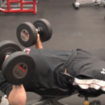 dumbbell bench press