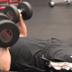 dumbbell bench press