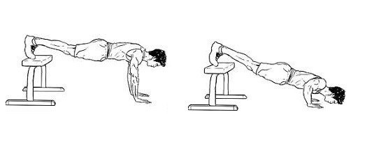 decline push up