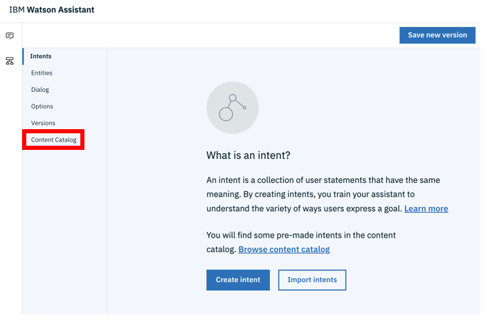 ibm watson assistant chatbot dialog cloud