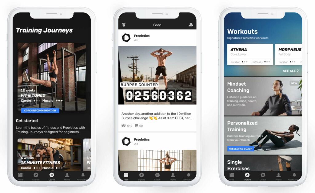 Freeletics app presentation